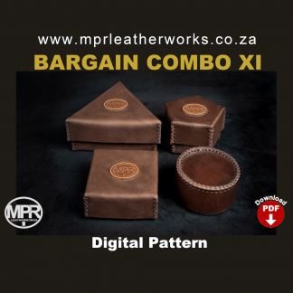 leather pattern for gift box combo xi