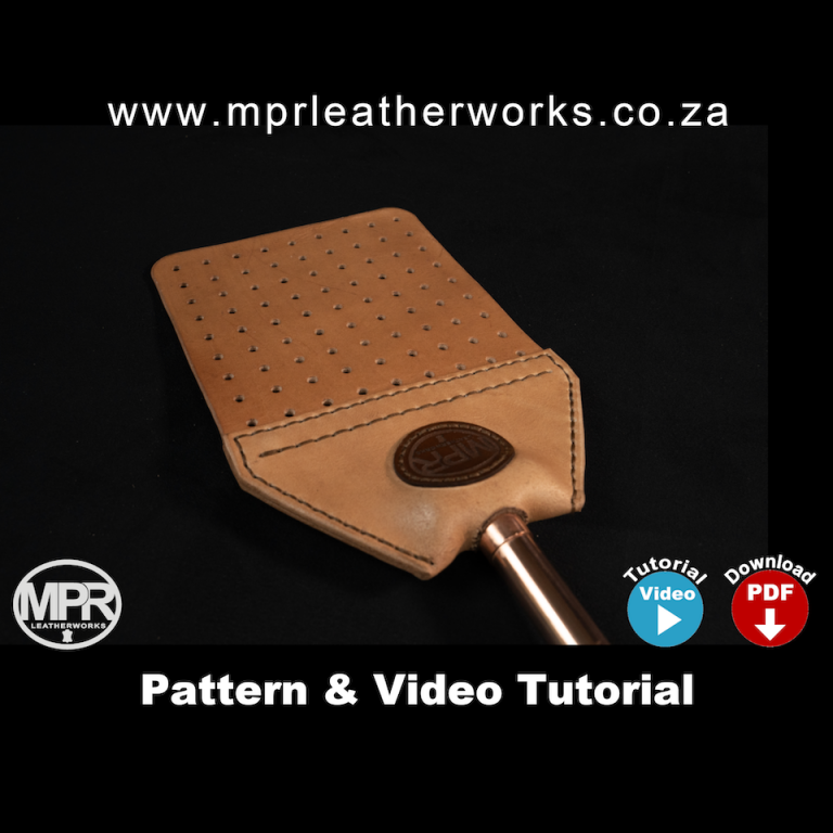 The BOSS Fly Swatter Digital Pattern MPR Leatherworks