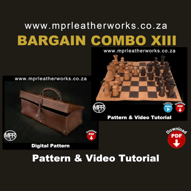 Chess Leather Box - MPR Leatherworks