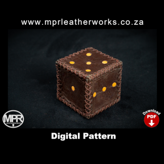 Leather Dice Digital Pattern