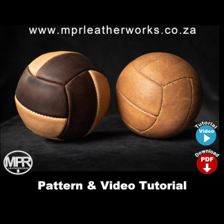 PDF Pattern for Leather Ball