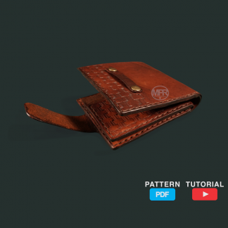 Leather Wallet Pattern by MPR Leatherworks