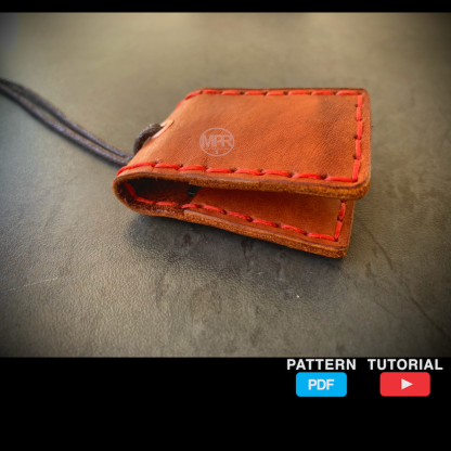 Dual SD-Card Holder Pattern - MPR Leatherworks