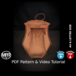 Leather bouquet vase pattern download