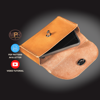 The Rhino Cellphone Bag Leather Pattern